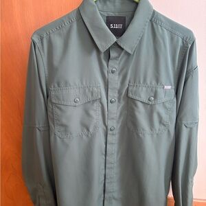 5.11 Tactical Olive Long Sleeve Shirt